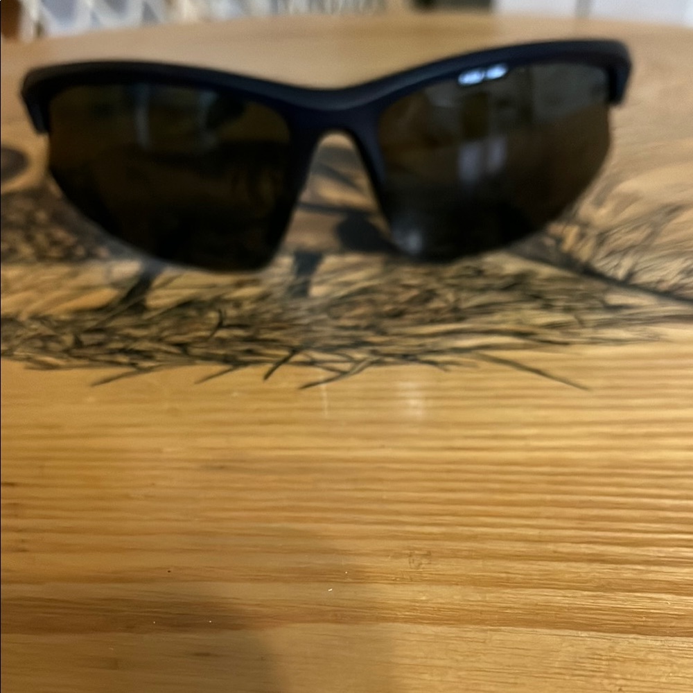Flying Fisherman Men's Sport Sunglasses with Dark Lenses - Navy Blue Frame